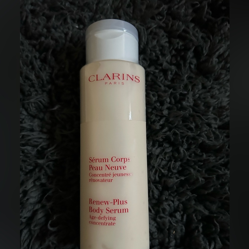 Clarins Renew Plus Body Serum.
